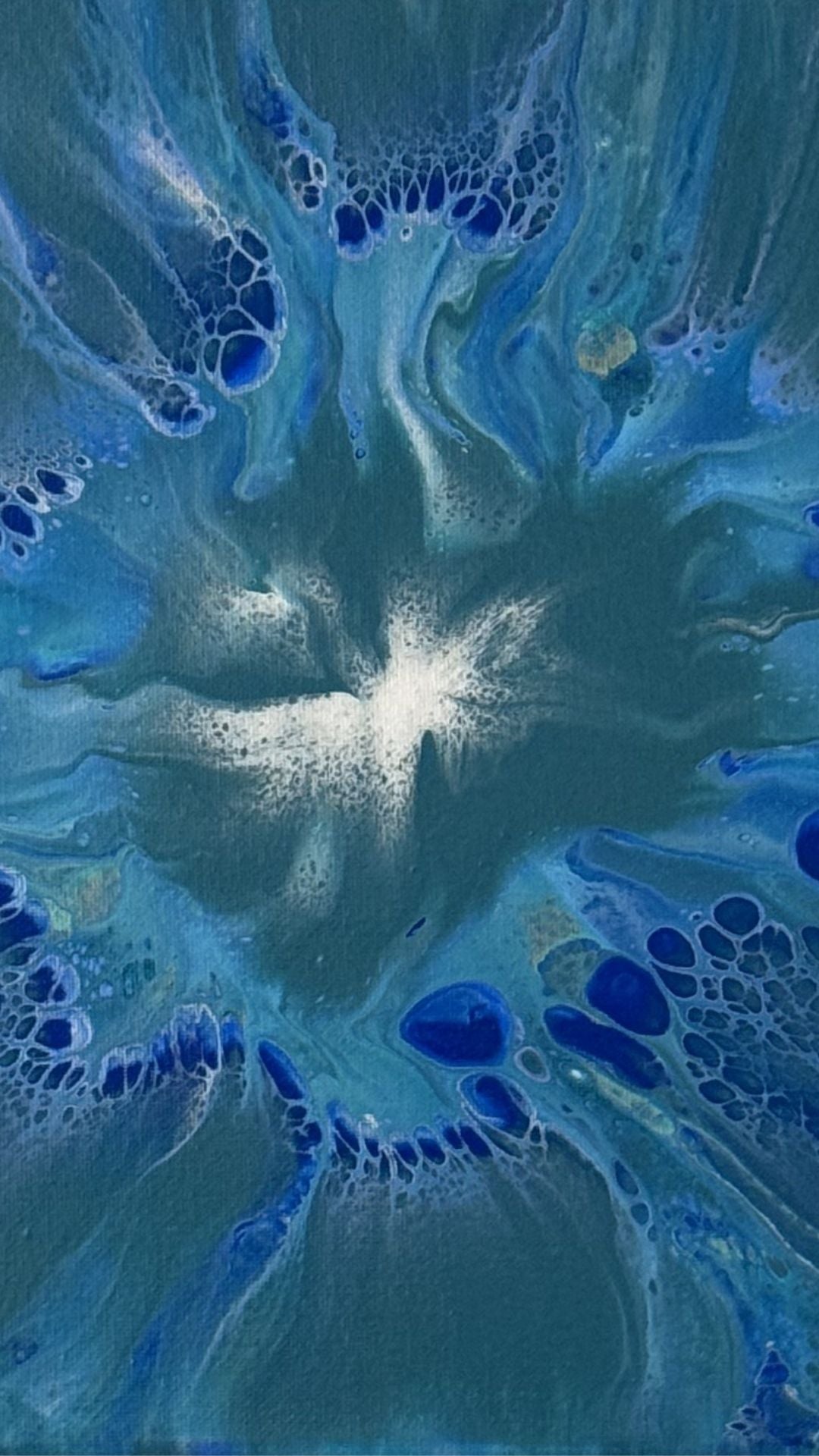 CYAN SNOWFLAKE